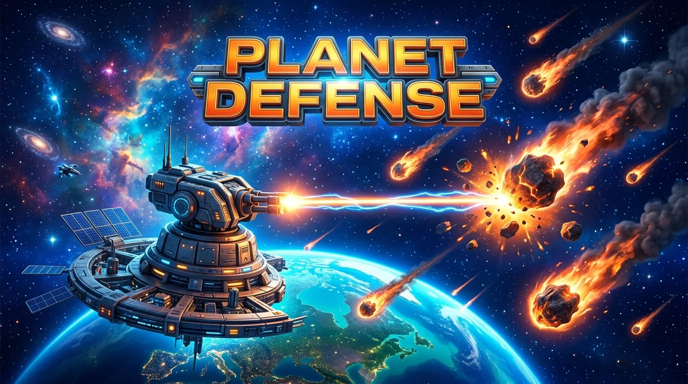 Planet Defense browser game